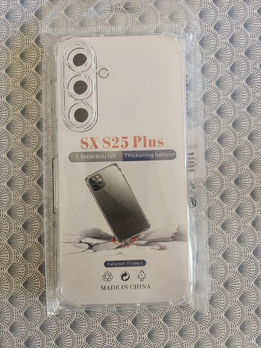 Прозрачен кейс SX S25 Plus/Anti Shock/