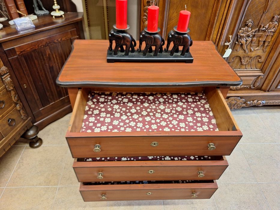 Винтидж скрин ръчно изрисуван