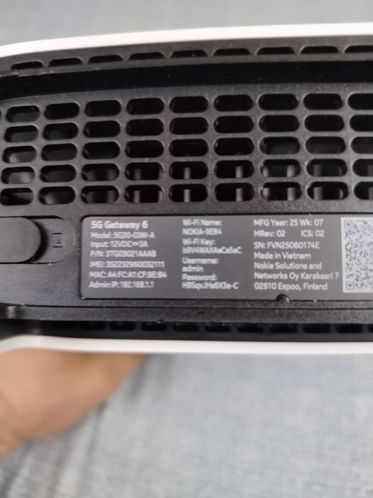 Модем Nokia и два усилителя сигнала tplink