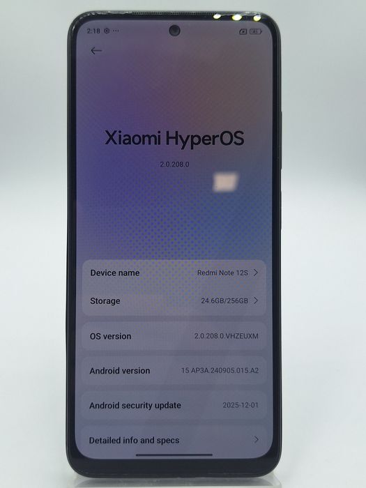 Redmi Note 12S 256GB / 8GB RAM / Factura / Garantie #54183