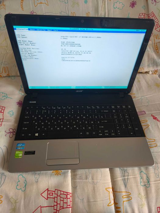 Ноутбук Acer E1-571G i7 3632QM