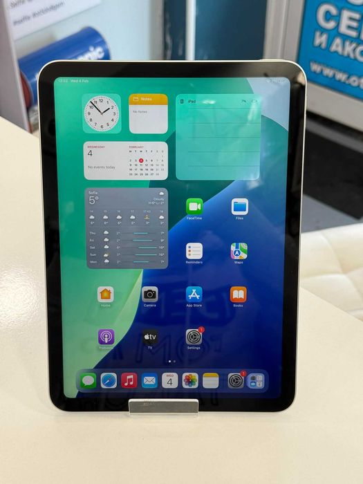Като нов таблет Apple iPad 11 A16 256 GB Silver + оставаща гаранция