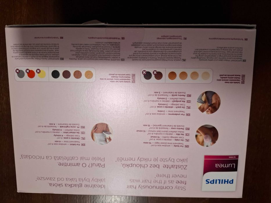Фотоепилатор Philips - Lumea Advanced SC1994/00, 5 степени, 250 000 импулса