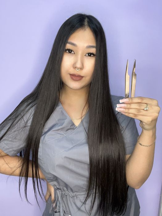 Наращивание ресниц до 4 d - 7000 тг