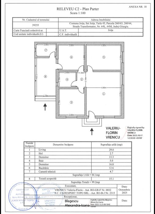 Casa noua in Joita la doar 10 km de Militari