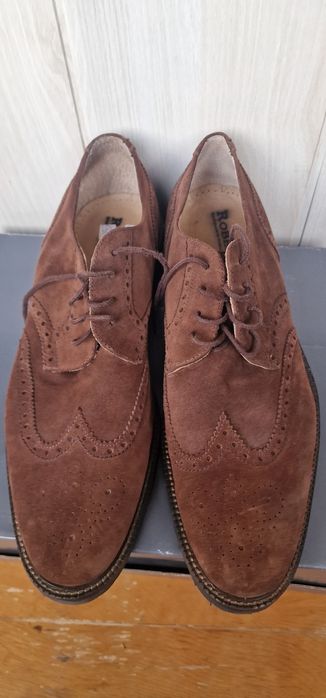 Туфли замшевые 46р