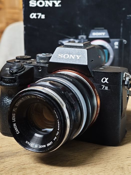 Sony A7 III / A7 3 + Canon FD 50mm 1.8