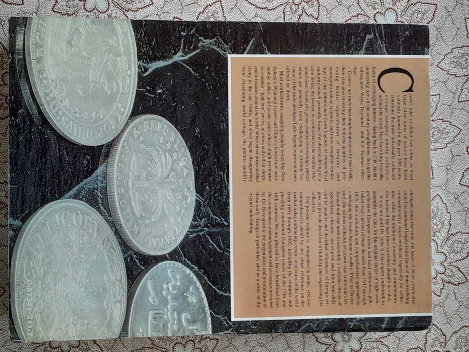 Standard catalog of World crowns and talers from 1601 to date гр