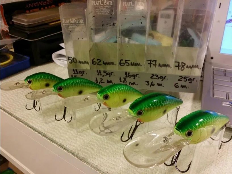 Voblere LUCKY CRAFT Flat si Fat. Made in Japan. NOI!