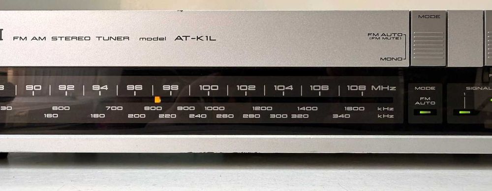 Akai AT-K1L Tuner - Radio Analog - Scala manuala - Japan calitate