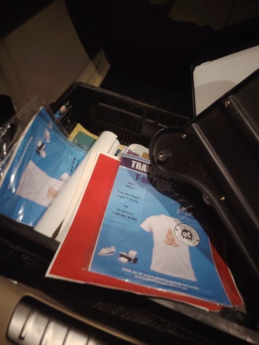 Cutter plotter presa termică pt tricouri căni farfurii etc