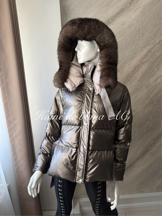 Geci de fas accesorizate cu blana naturala