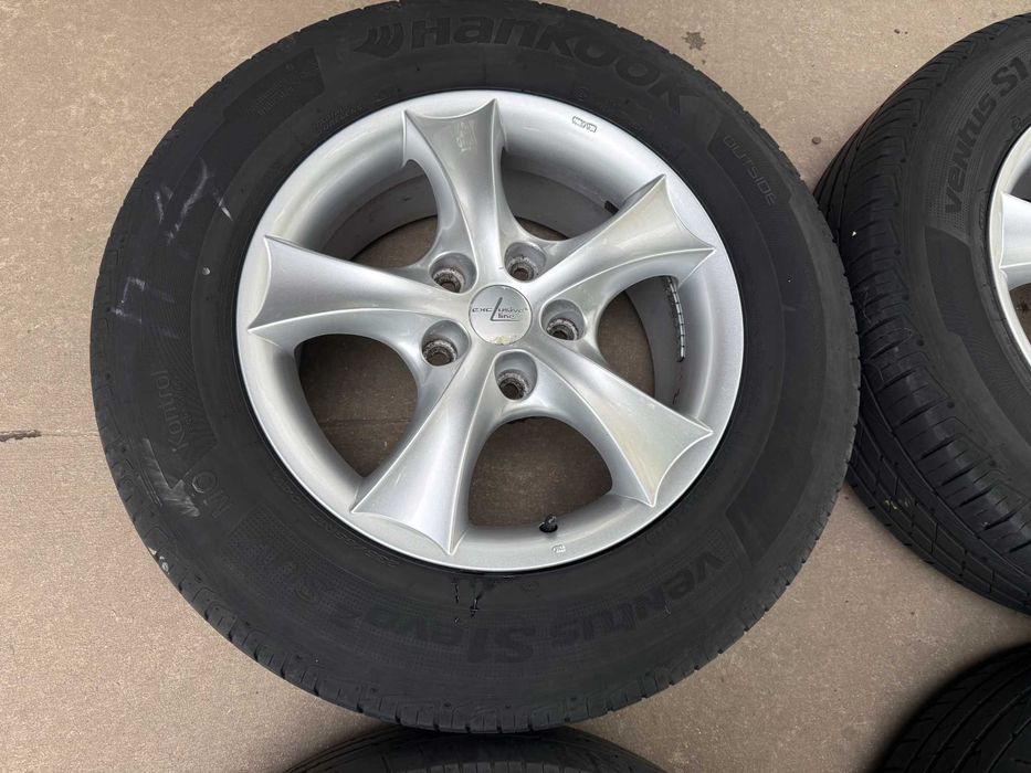 4 бр. алуминиеви джанти 17'' 5x130 , централен отвор 71.6, ET50 , 7,5J