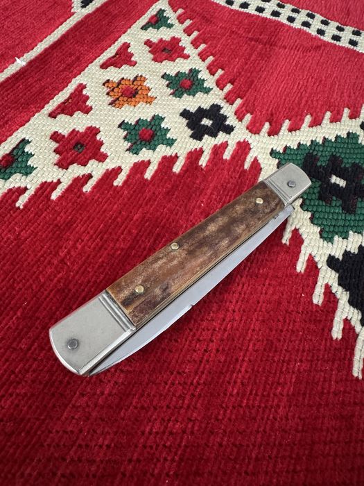 Cuțit german automat presele corn cerb anii 50-60
