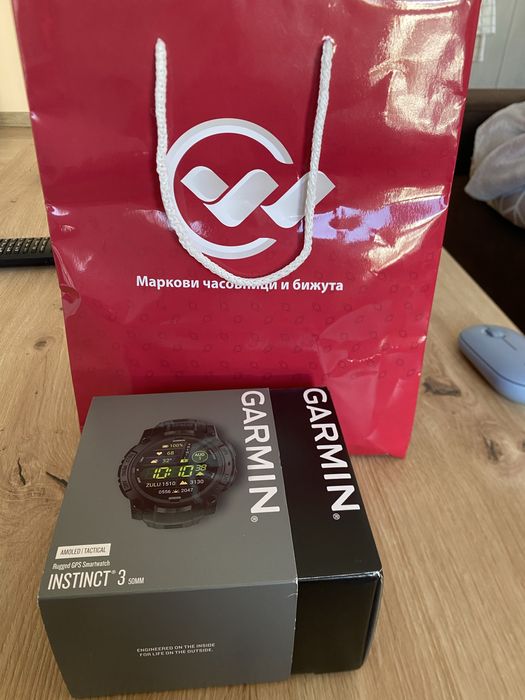 Garmin instinct 3 amoled tactical с гаранция