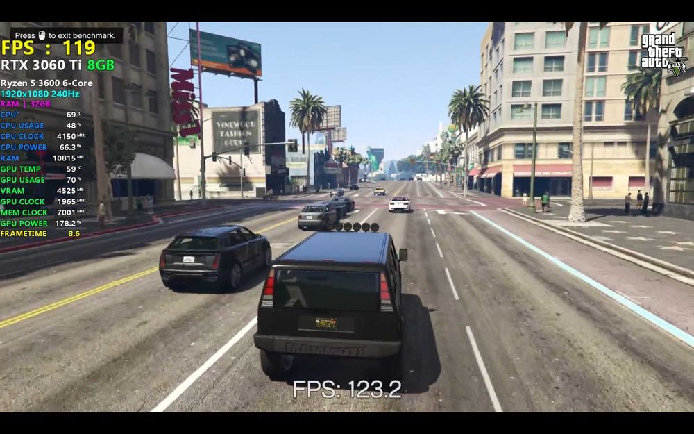 Геймърско PC Ryzen 5 3600 RTX 3060 ti 1TB NVME 1000W PSU