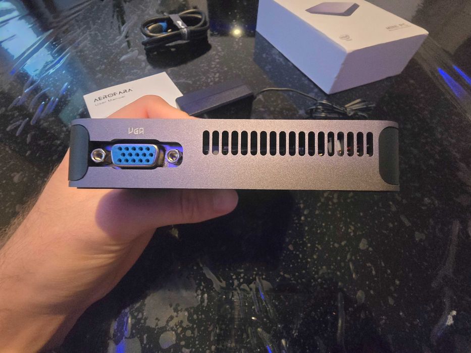 Чисто нов Мини компютър Aerofara Mini PC (8GB RAM / 256GB SSD) - Windows 11 Pro