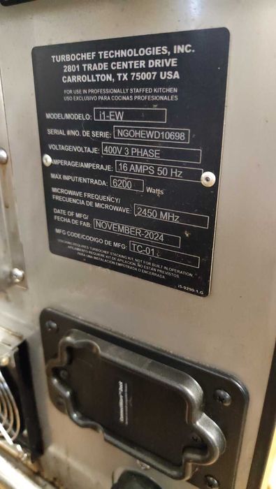 Фурна за бързо готвене TurboChef Sota i1