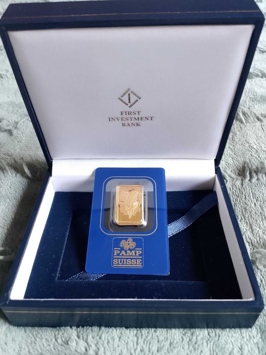 PAMP SUISSE златно кюлче