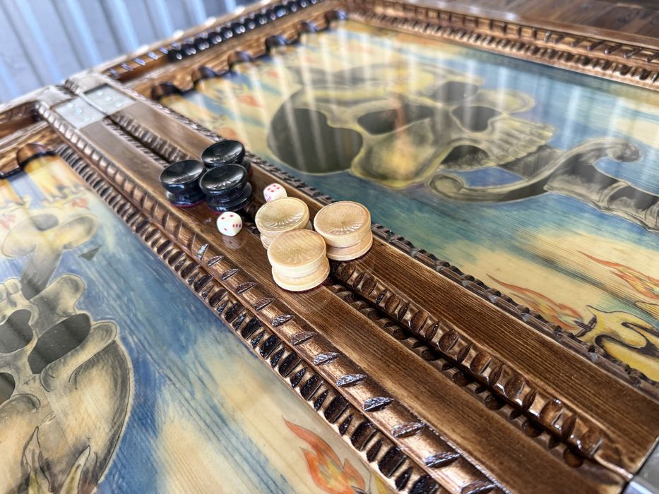 Продаются нарды ручной работы