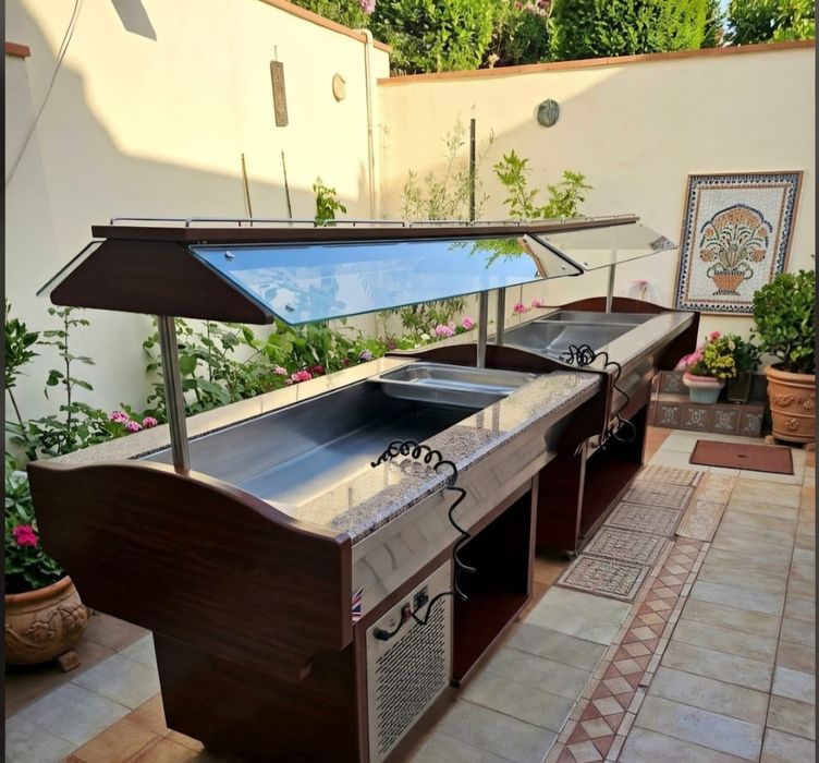 Vitrină de prezentare/servire profesionala  CALD /RECE ,HORECA