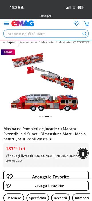 Lot masini cu sunete si lumini