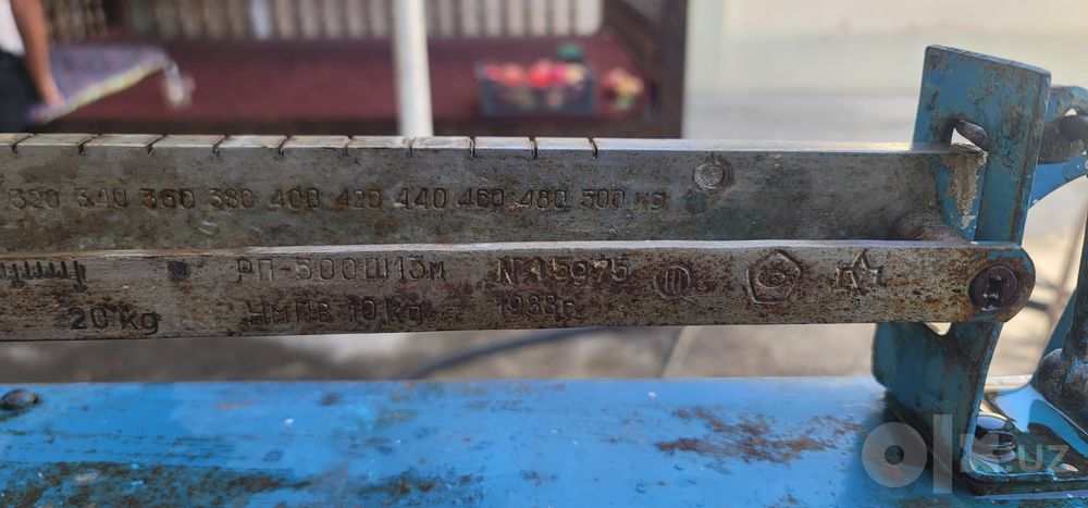 Tarozi sotladi 500 kg li