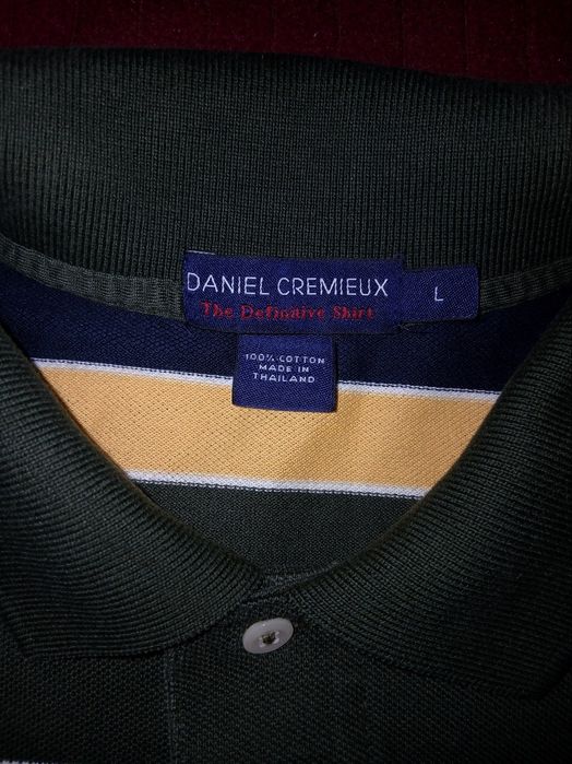 Из США, поло в полоску, от бренда "Daniel Cremieux"  MADE IN THAILAND