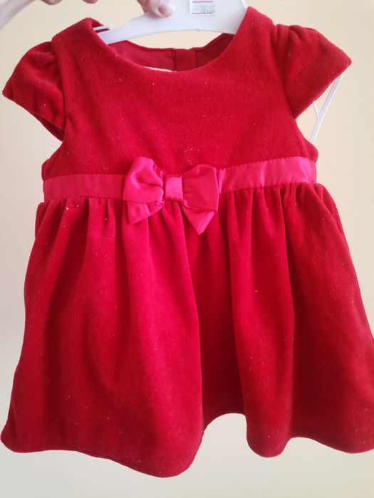 Коледна рокличка Contrast /Официални бебешки роклички Contrast