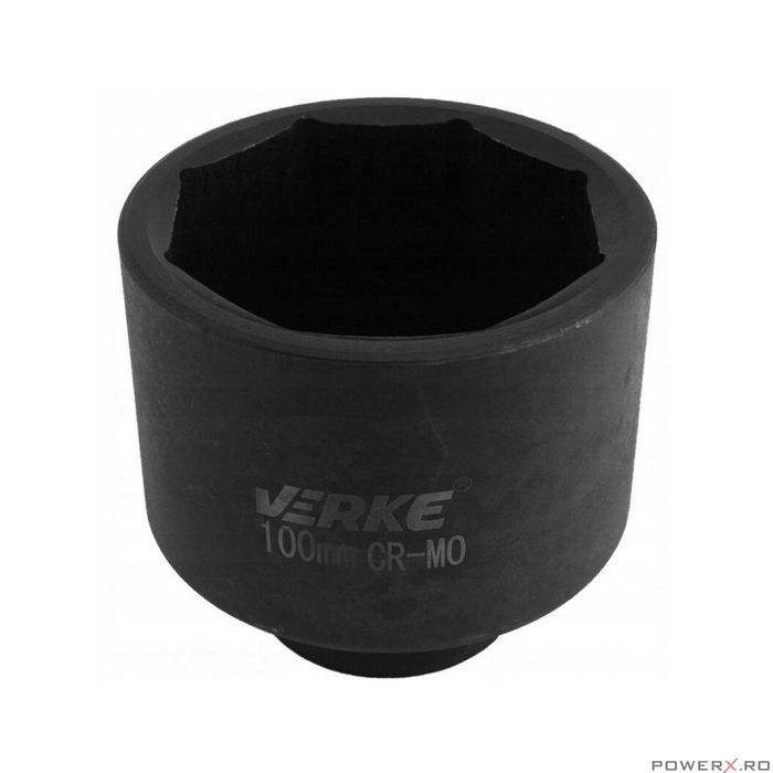 Cheie tubulara impact hexagonala, 100 mm, Verke