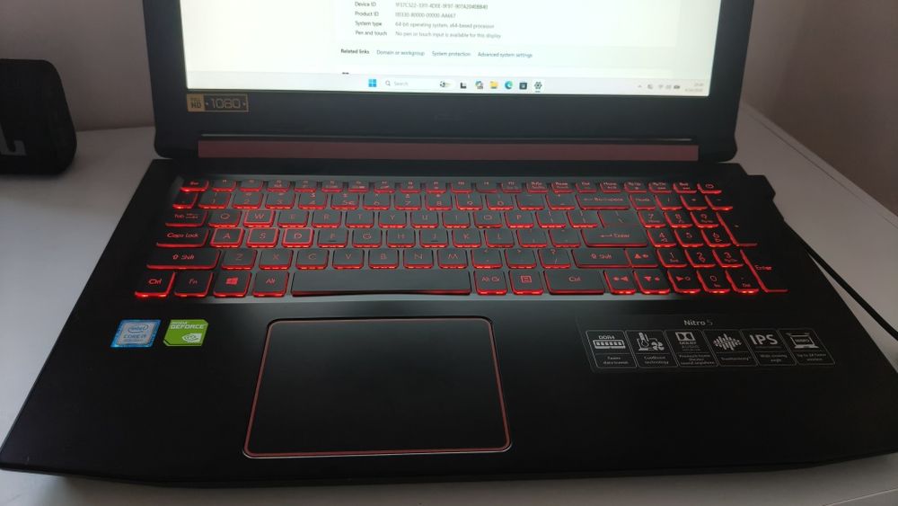 Acer Nitro 5  i5 gen8