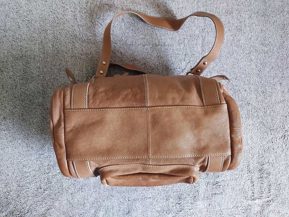 Кожена чанта в цвят коняк/кафяво от Liebeskind Berlin + dust bag