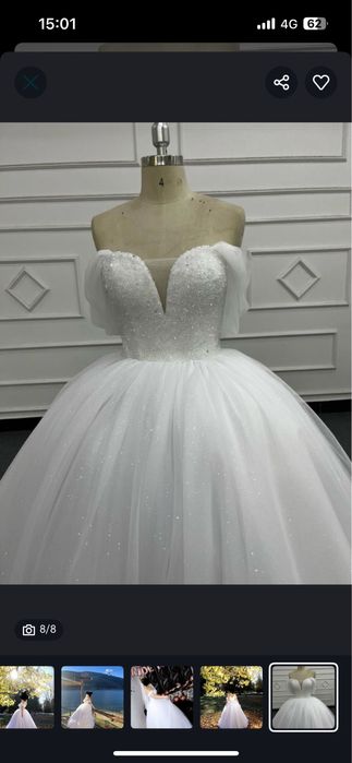 Rochie mireasa stil printesa