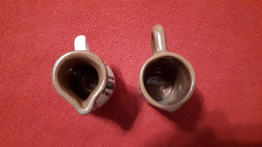Vase ceramice miniatura, vintage, de colectie