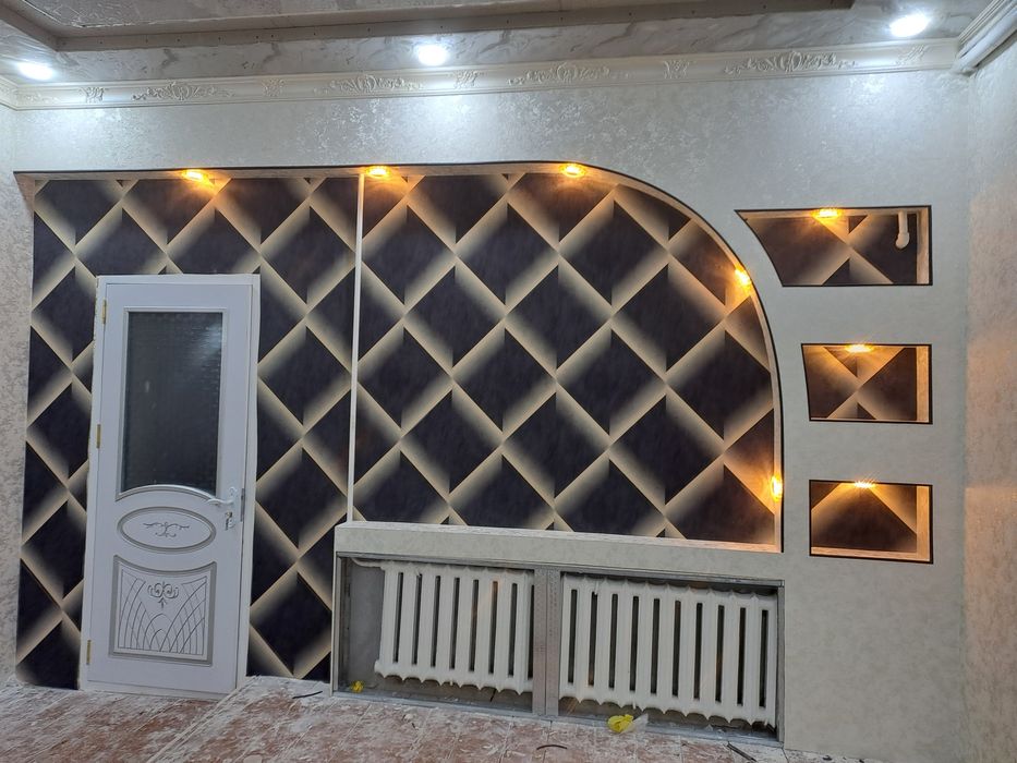 Малярка ва Електрик ишларини подключ киламиз