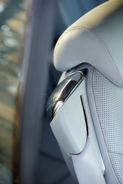 Scaun sofer pasager incalzit racit gri Mercedes CL W215 usa far bara