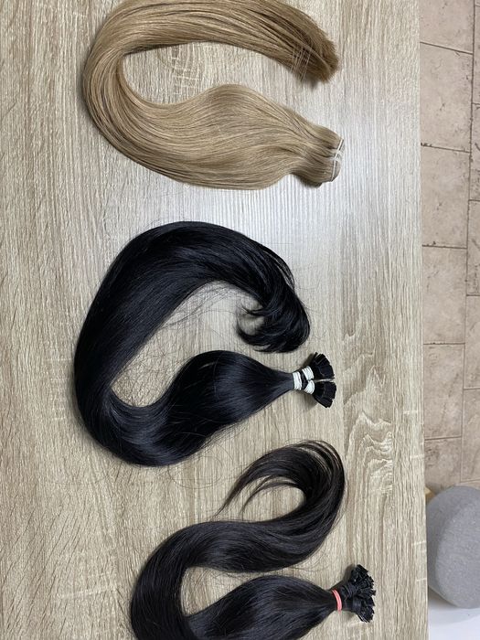 Удължаване на коса; коса за трайно поставяне