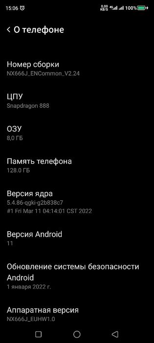 Игровой телефон Zte Nubia Red Magic 6R