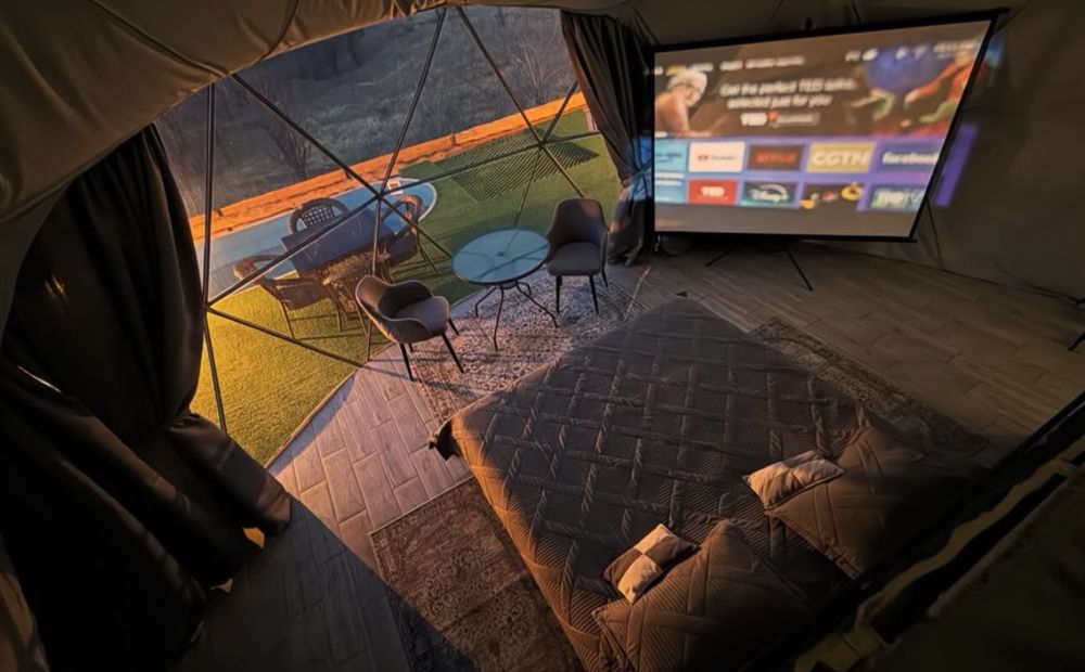 Глэмпинг, дом для отдыха