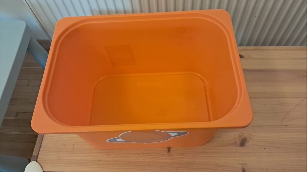 Ikea Trofast Depozitare din lemn natural