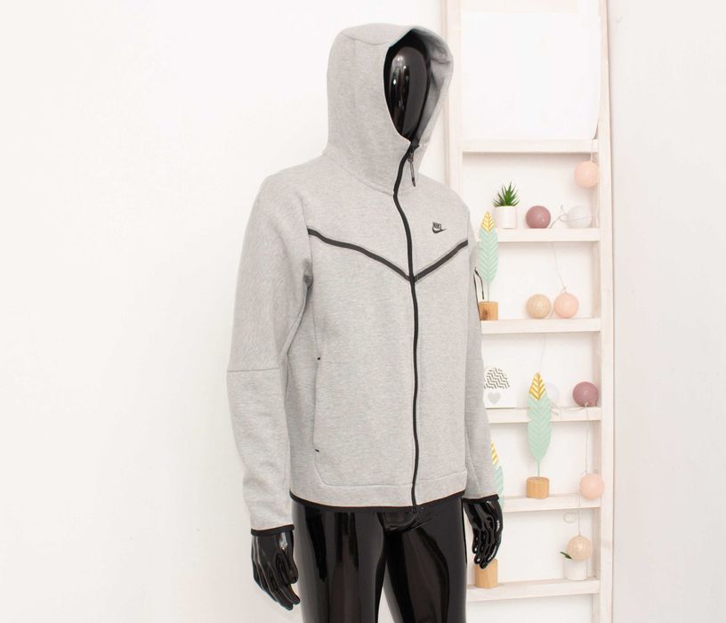 Nike Tech Fleece оригинално мъжко яке суичър с качулка М