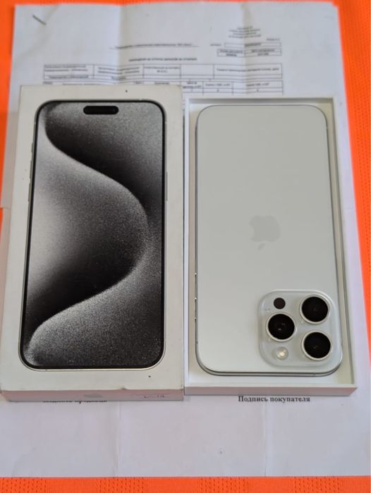 Iphone 15 Pro Max 512 gb емкость 91 физ симка