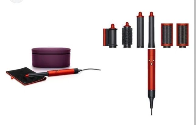 Dyson airwrap complete long orange red фен дайсон new 2023 model