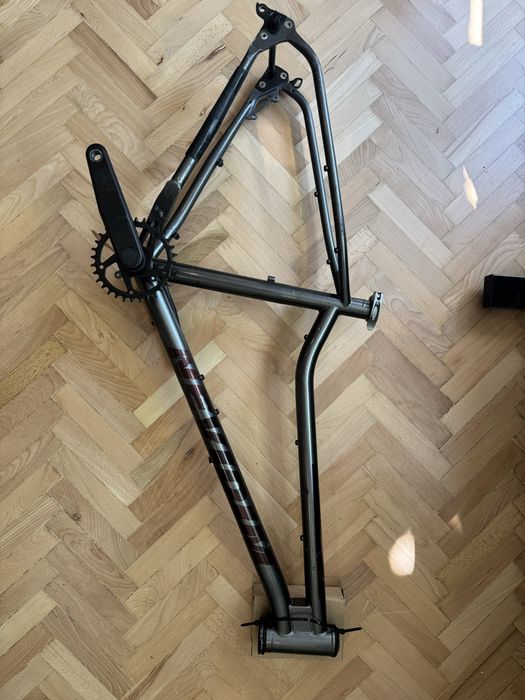 Chromo frame Ragley Bagger 288 (16" / M) + Cane Creek + DMR дропаути 142х12