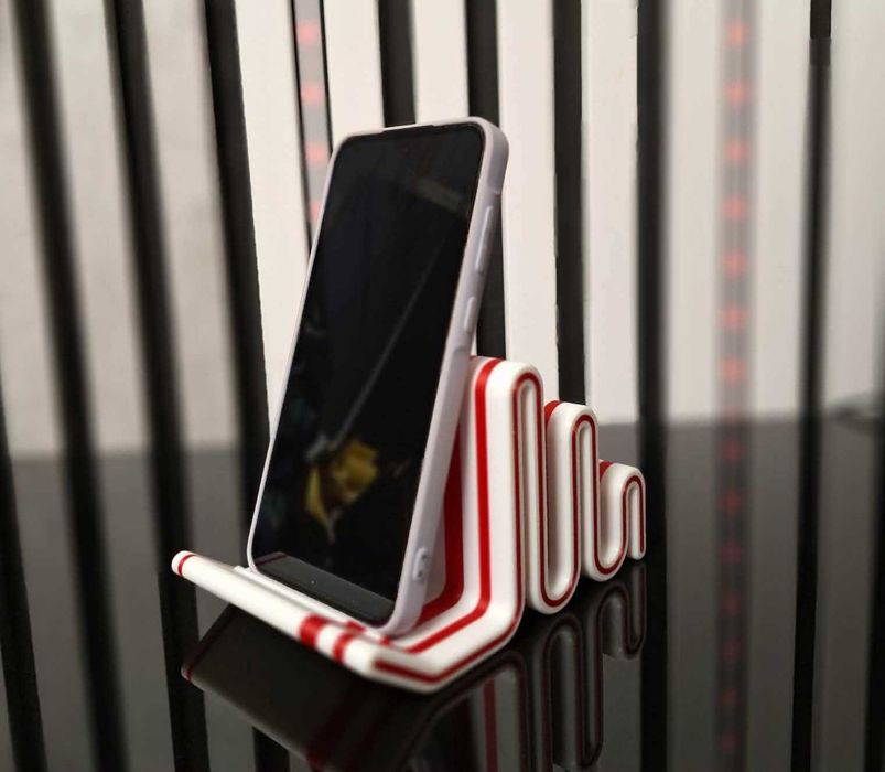 Suport telefon premium / stand telefon birou / design modern 3D