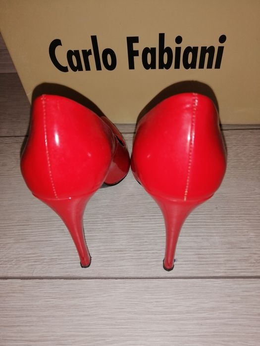 Carlo Fabiani дамски червени обувки
