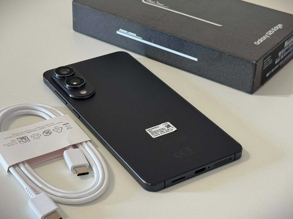 Бартер! Samsung Galaxy S25 Edge 512/12GB Titanium Jetblack (Черен)