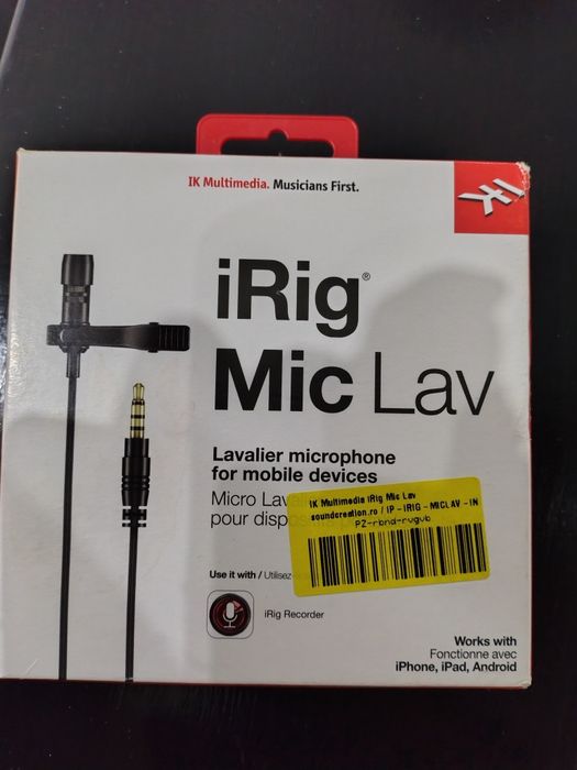 iRig Microphone Lav
