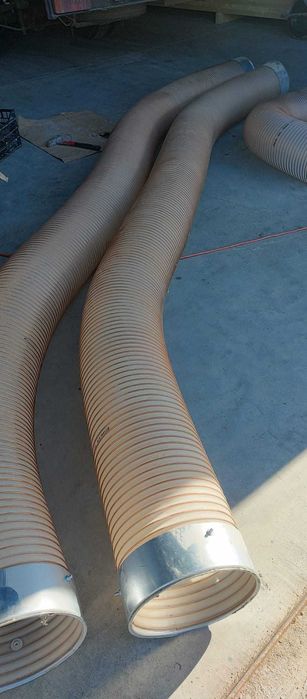 Furtun exhaustare flexibil rezistent la incendiu 250mm