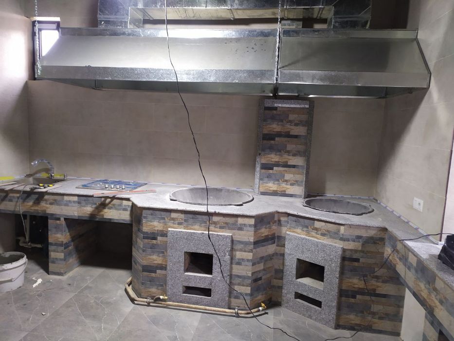 Ёзги ошхона курамиз. Строим летние кухни